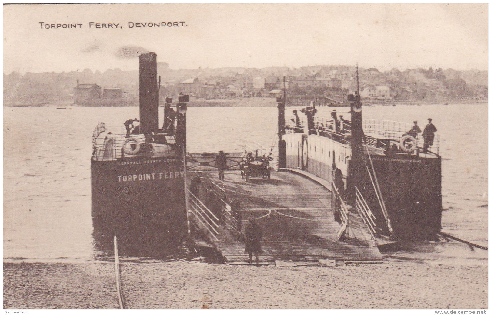 DJW  DEVONPORT - TORPOINT FERRY - Other & Unclassified