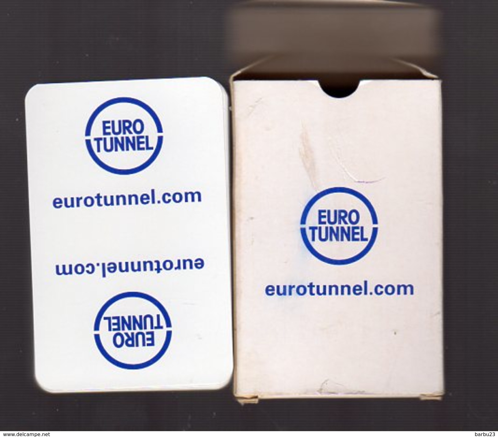 Jeu De 54 Cartes CARTA MUNDI Euro Tunnel - Carte Da Gioco