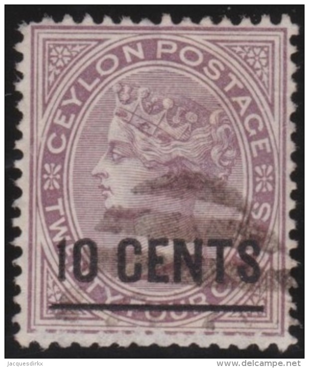 Ceylon       .       SG     .     188      .         O       .          Gebruikt   .    /    .   Cancelled - Ceylon (...-1947)