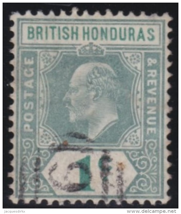 British  Honduras       .       SG     .     84a     .         O       .          Gebruikt   .    /    .   Cancelled - Brits-Honduras (...-1970)