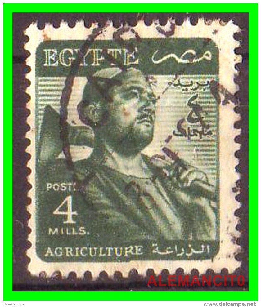 EGIPTO   -  EGYPT  -  SELLOS DE  1953  Farmer - Oblitérés