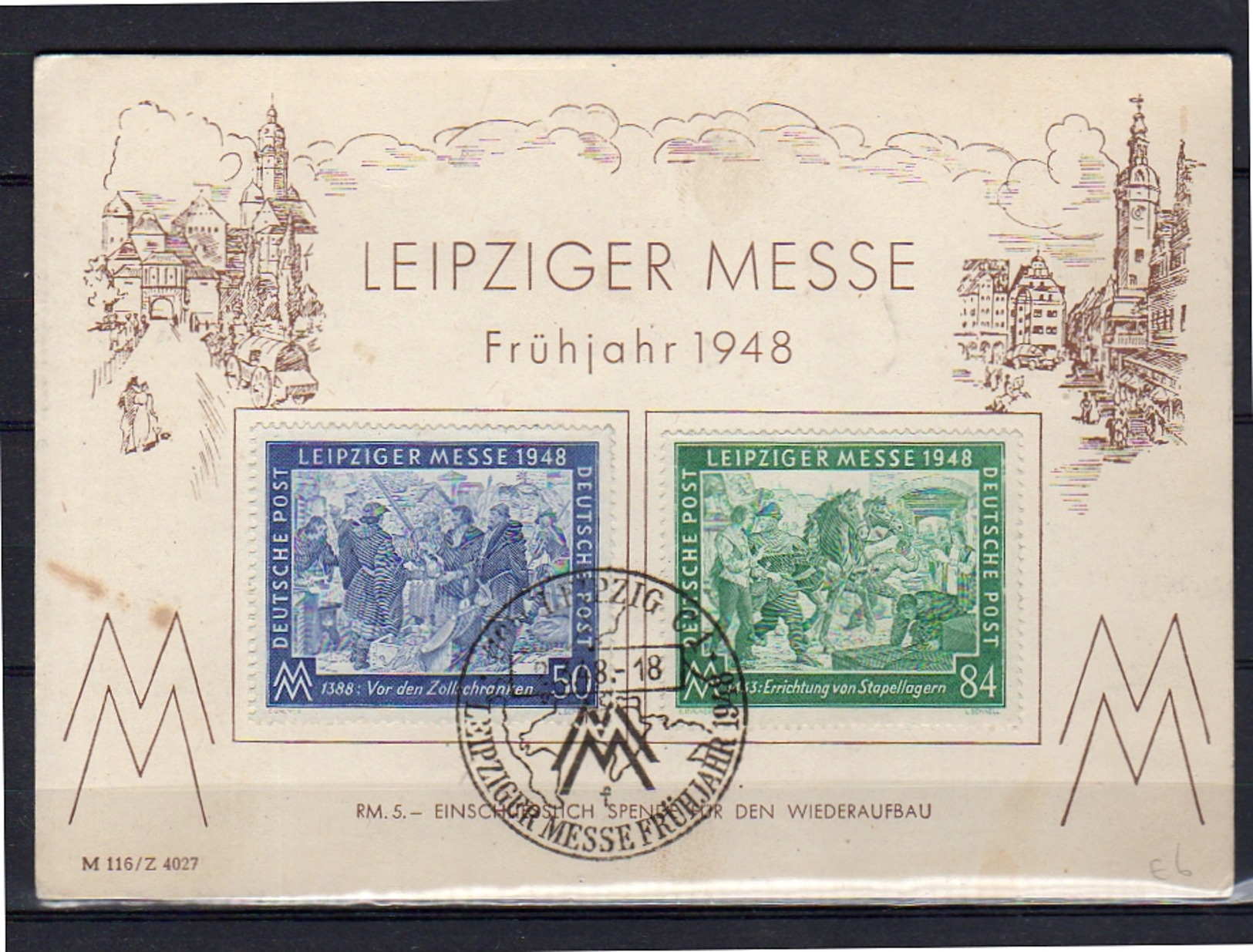 Leipziger Messe 1948 (d37a) - Sonstige & Ohne Zuordnung