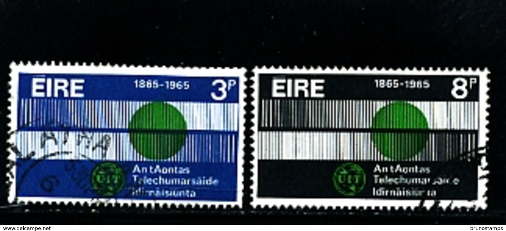 IRELAND/EIRE - 1965 I.T.U.  CENTENARY  SET  FINE USED - Used Stamps