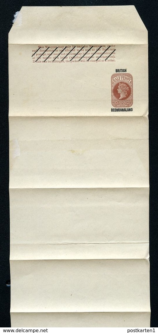 BECHUANALAND Wrapper #E3 Mint 1886 - 1885-1895 Kolonie Van De Kroon