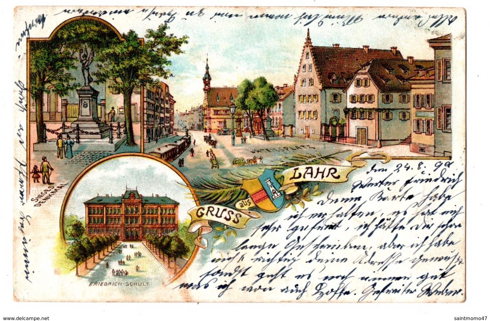 ALLEMAGNE . GRUSS AUS LAHR - Réf. N°257 - - Lahr