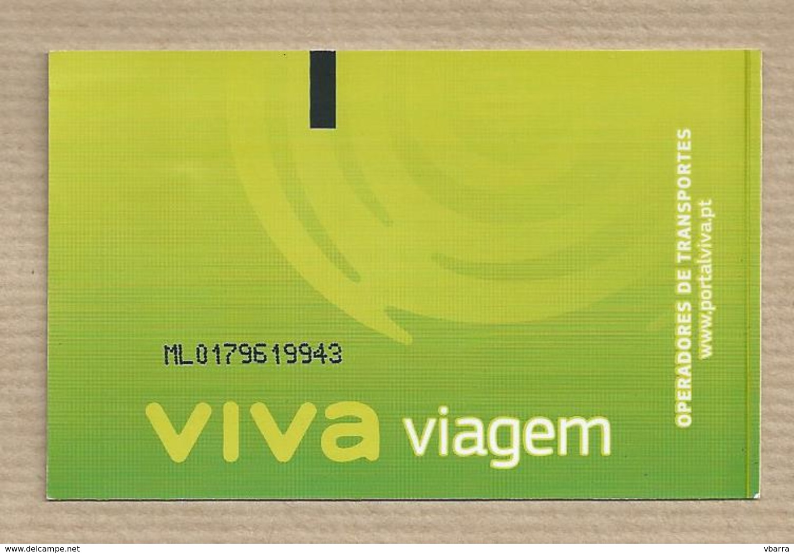 Lisbon Mobility . Preload Ticket. Metro - Bus - Train - Boat Transportation Ticket Billet De Transport Billete - Europa