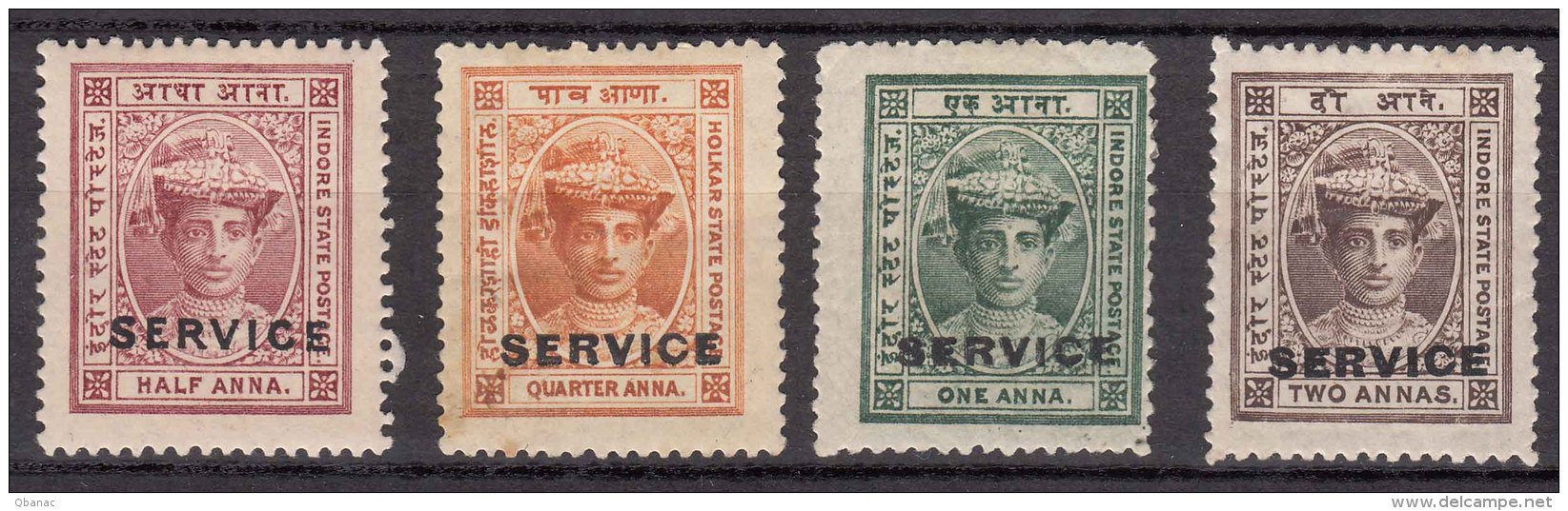 India Indore (Holkar) State Stamps - Holkar