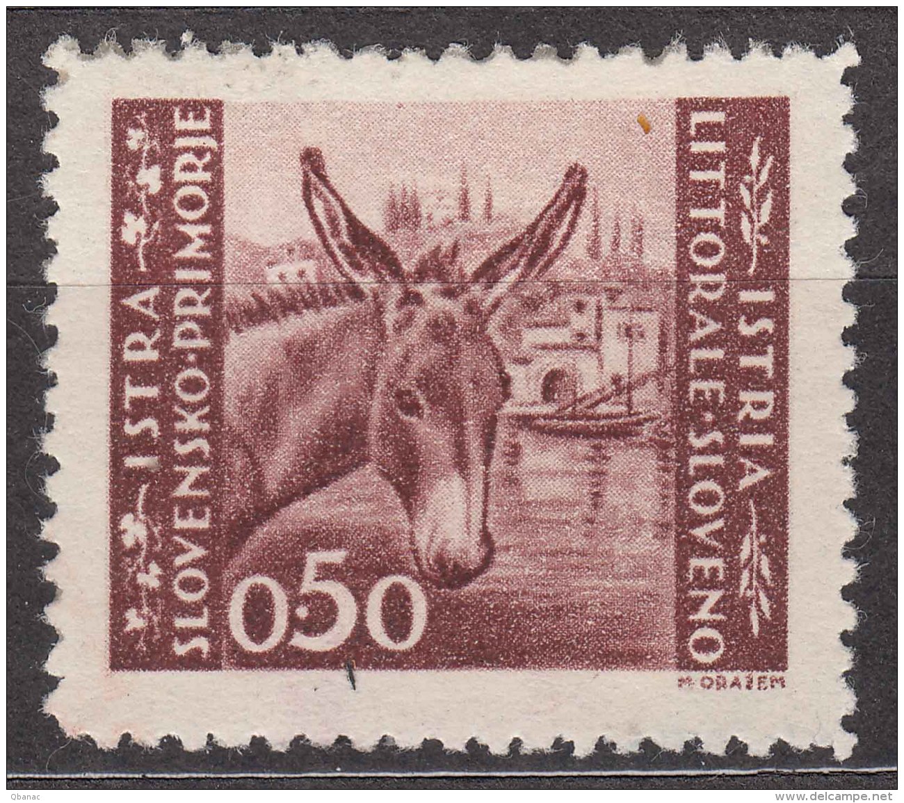 Istria Litorale Yugoslavia Occupation, 1946 Sassone#52 Mint Never Hinged - Joegoslavische Bez.: Istrië