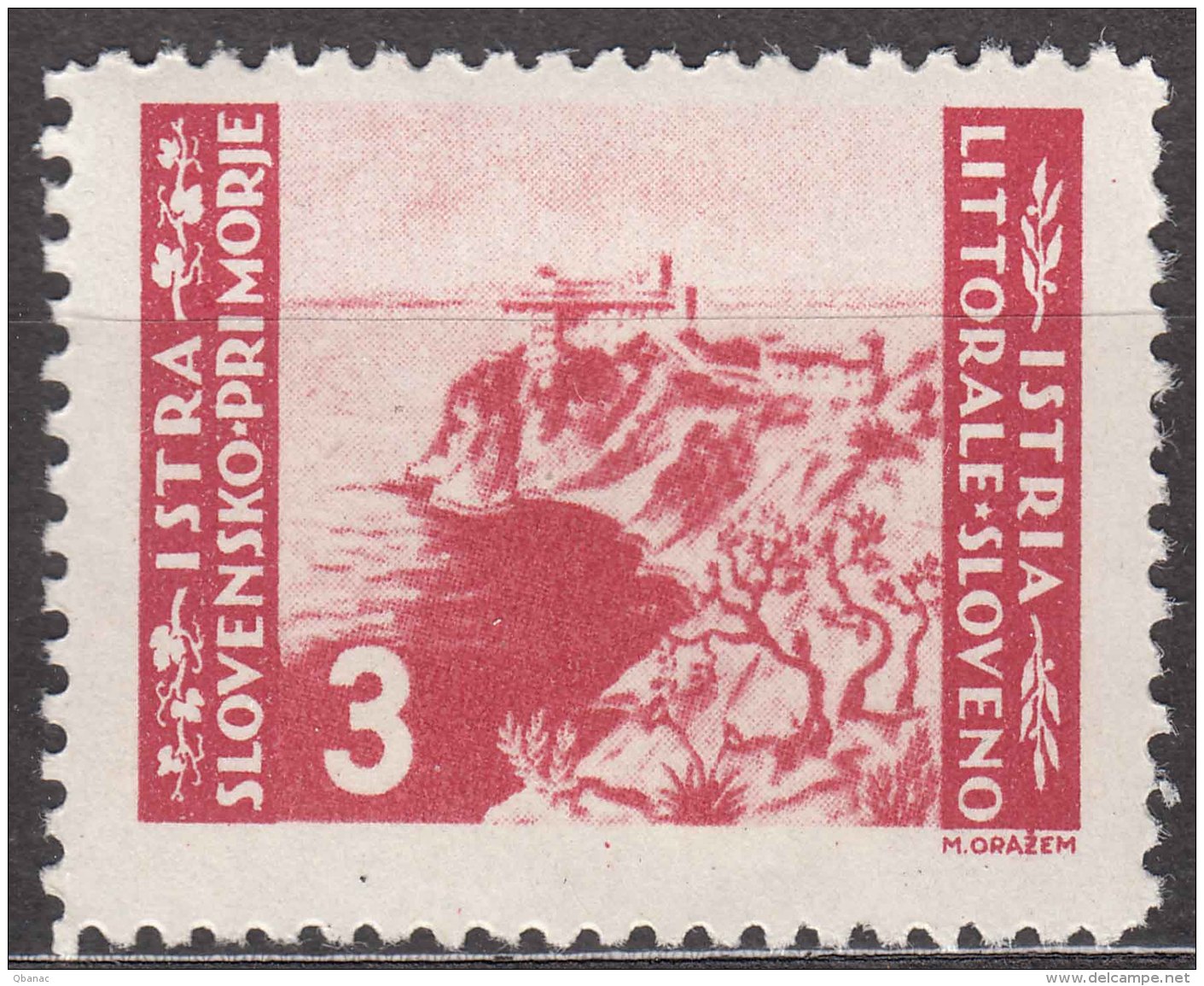 Istria Litorale Yugoslavia Occupation, 1946 Sassone#65 Mint Never Hinged - Yugoslavian Occ.: Istria