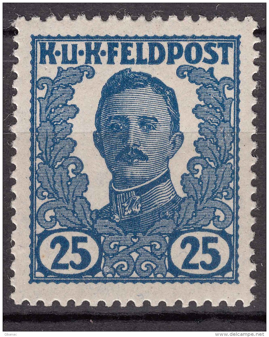 Austria Feldpost 1918 Mi#VII Mint Hinged - Unused Stamps