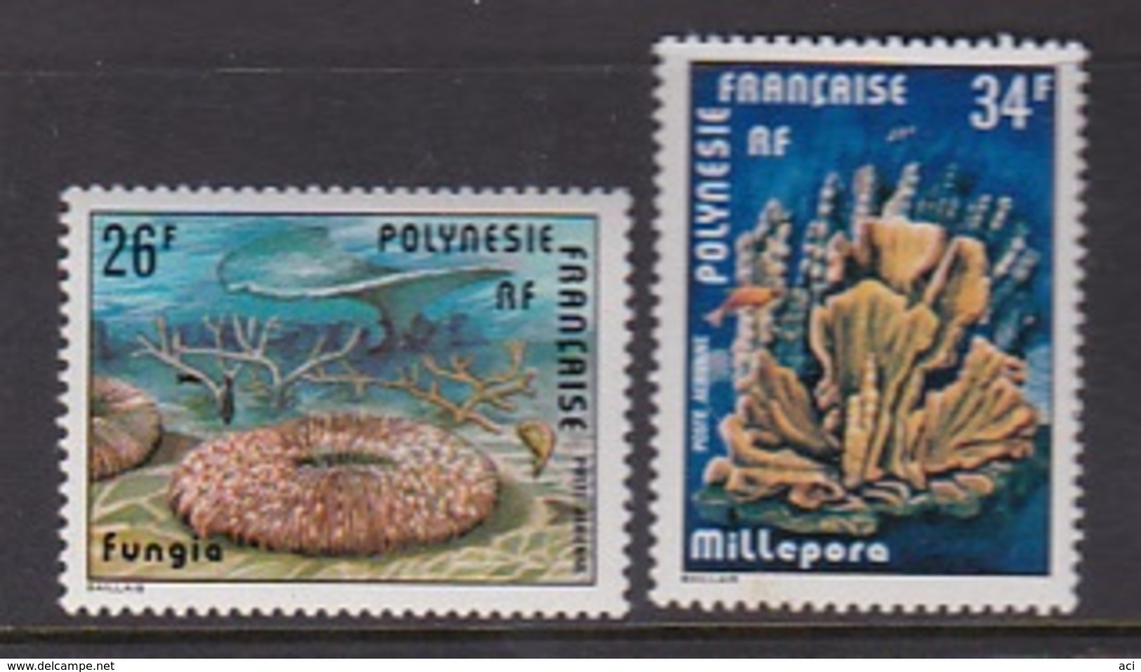 French Polynesia 1978 Corals Set MNH - Unused Stamps