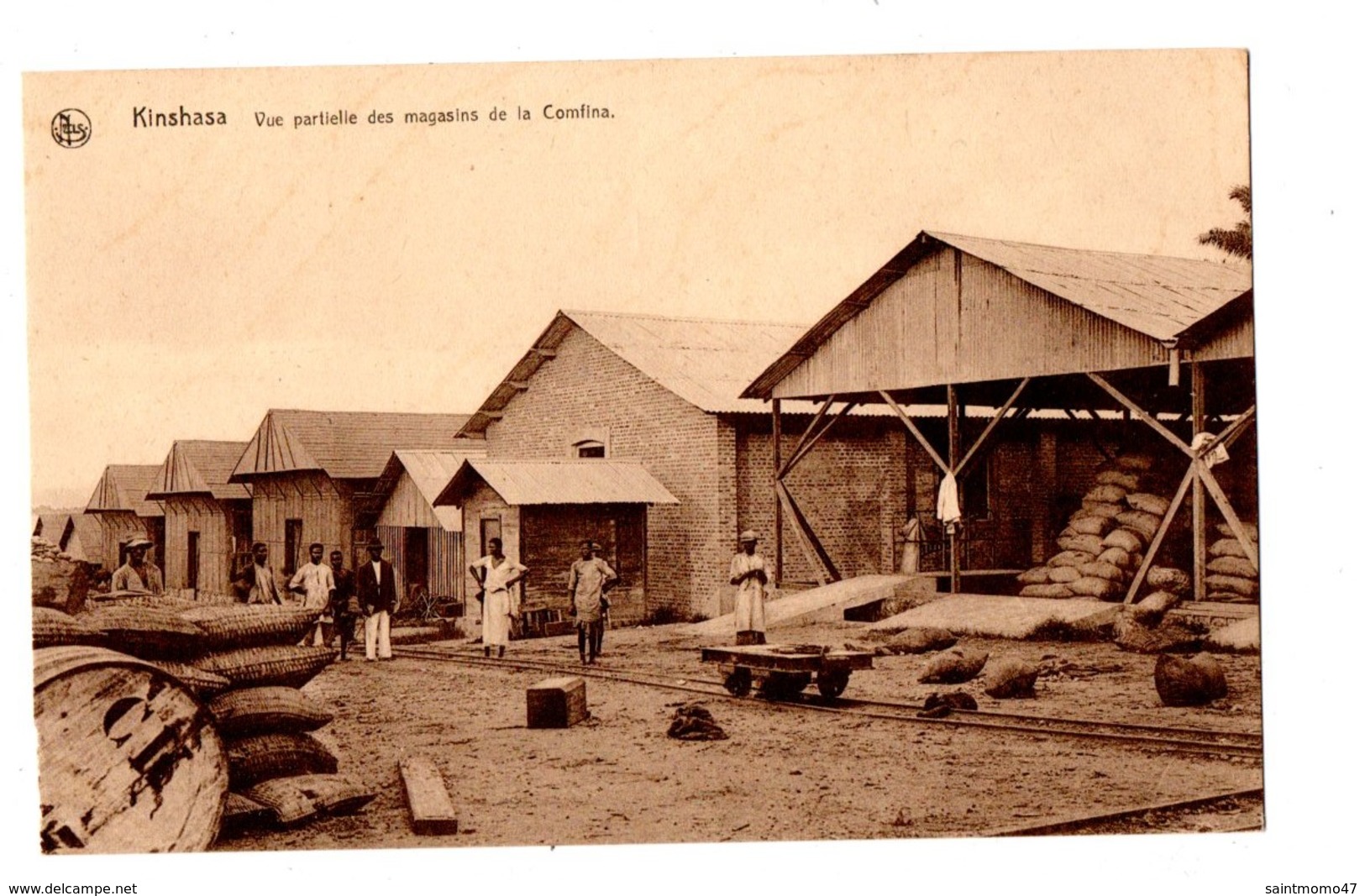 ZAÏRE . KINSHASA . VUE PARTIELLE DES MAGASINS DE LA COMFINA - Réf. N°269- - Kinshasa - Léopoldville