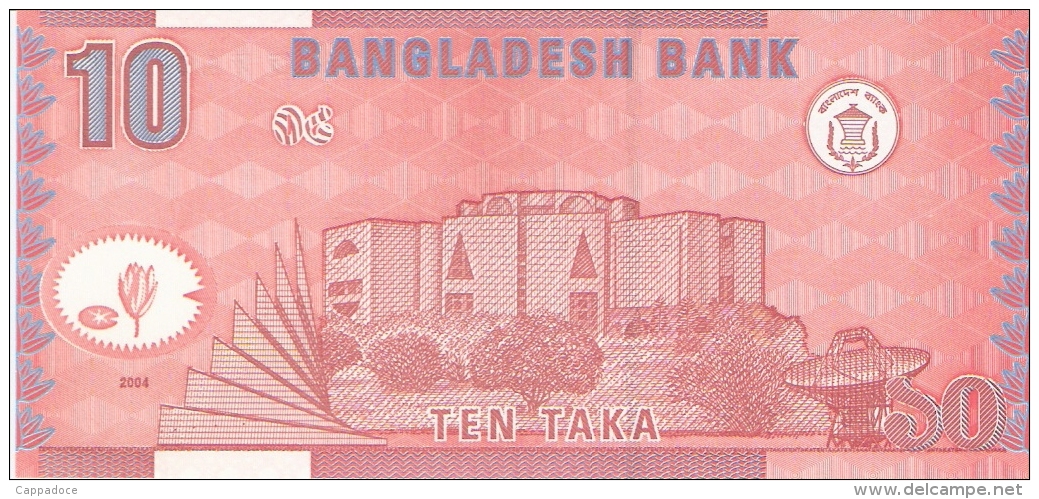 BANGLADESH   10 Taka   2004   P. 39c   UNC - Bangladesh