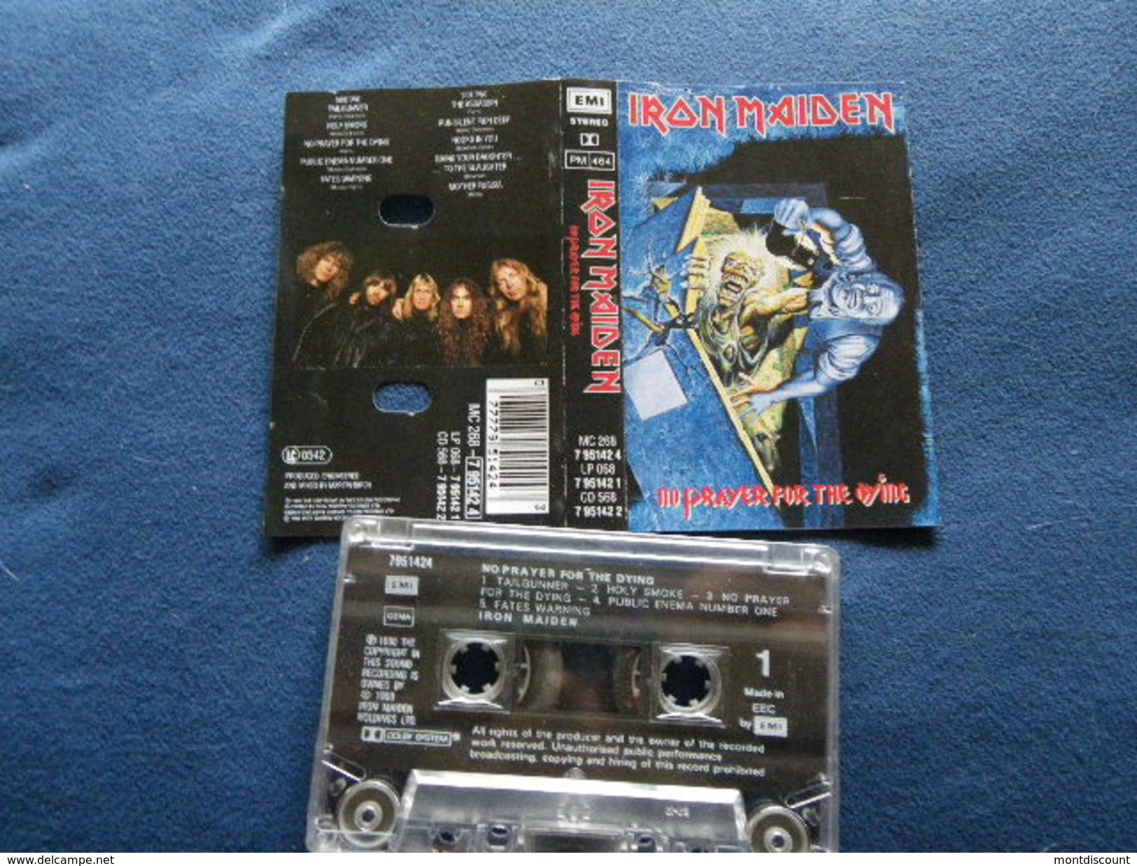 IRON MAIDEN K7 AUDIO VOIR PHOTO...ET LIRE IMPORTANT...  REGARDEZ LES AUTRES (PLUSIEURS) - Audio Tapes