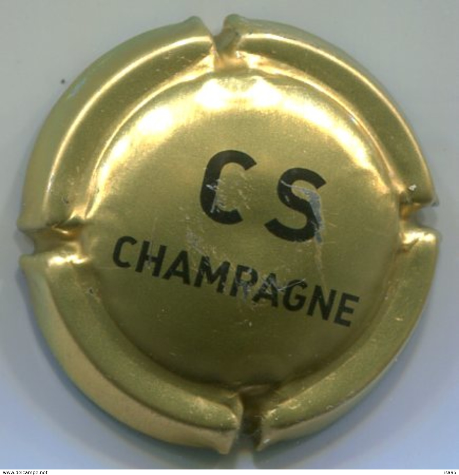 CJ-CAPSULE-CHAMPAGNE COMTE DE SENNEVAL Or & Noir-NR - Autres & Non Classés