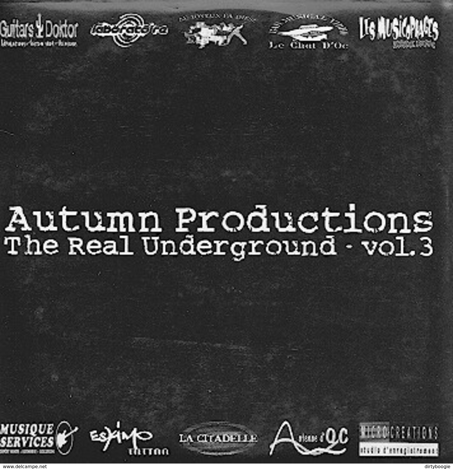 AUTUMN PRODUCTIONS  - The REAL UNDERGROUND Vol. 3 - CD - METAL - PUNISH YOURSELF - SIDILARSEN - Hard Rock & Metal