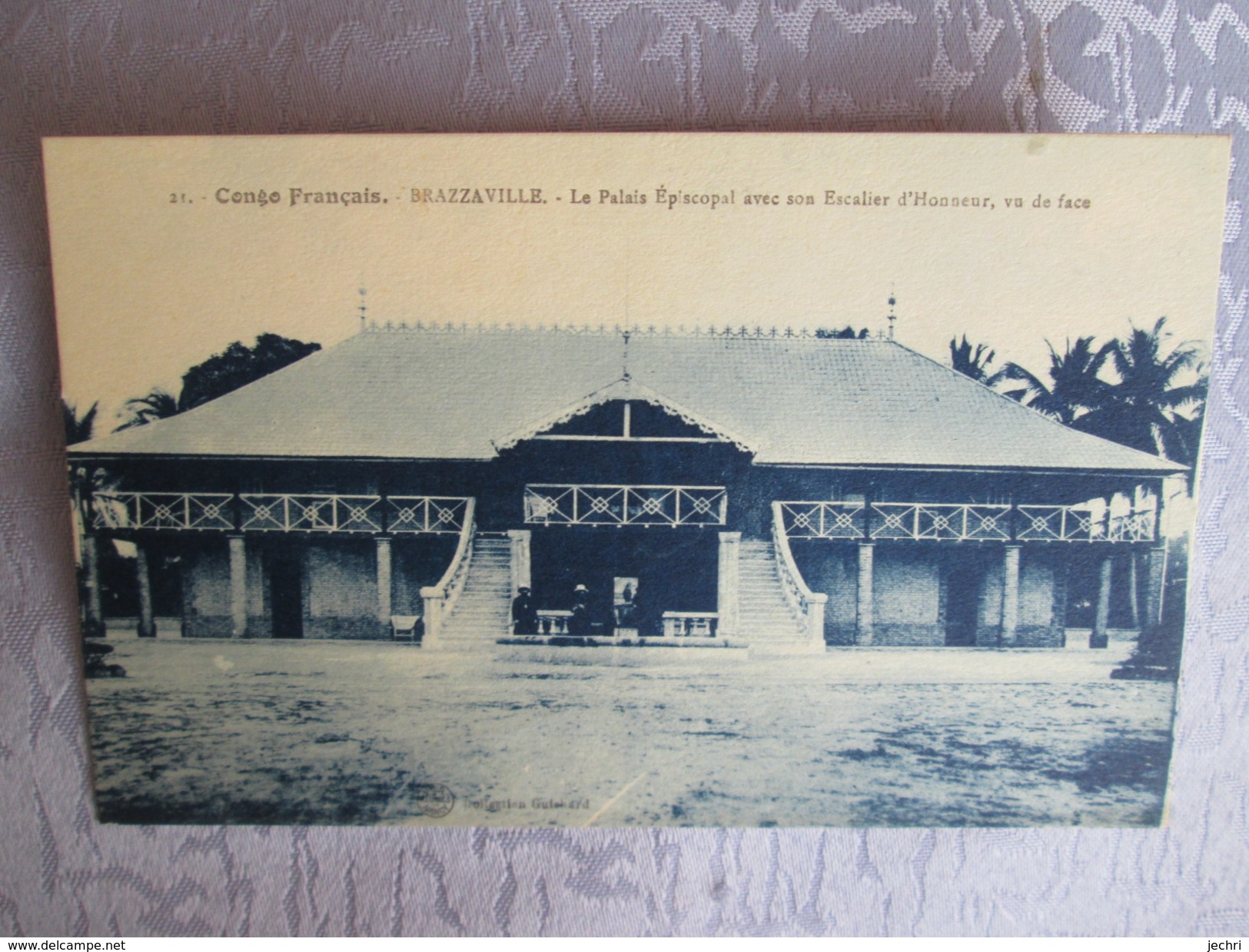 CONGO FRANCAIS. BRAZZAVILLE . LE PALAIS EPISCOPAL - Brazzaville