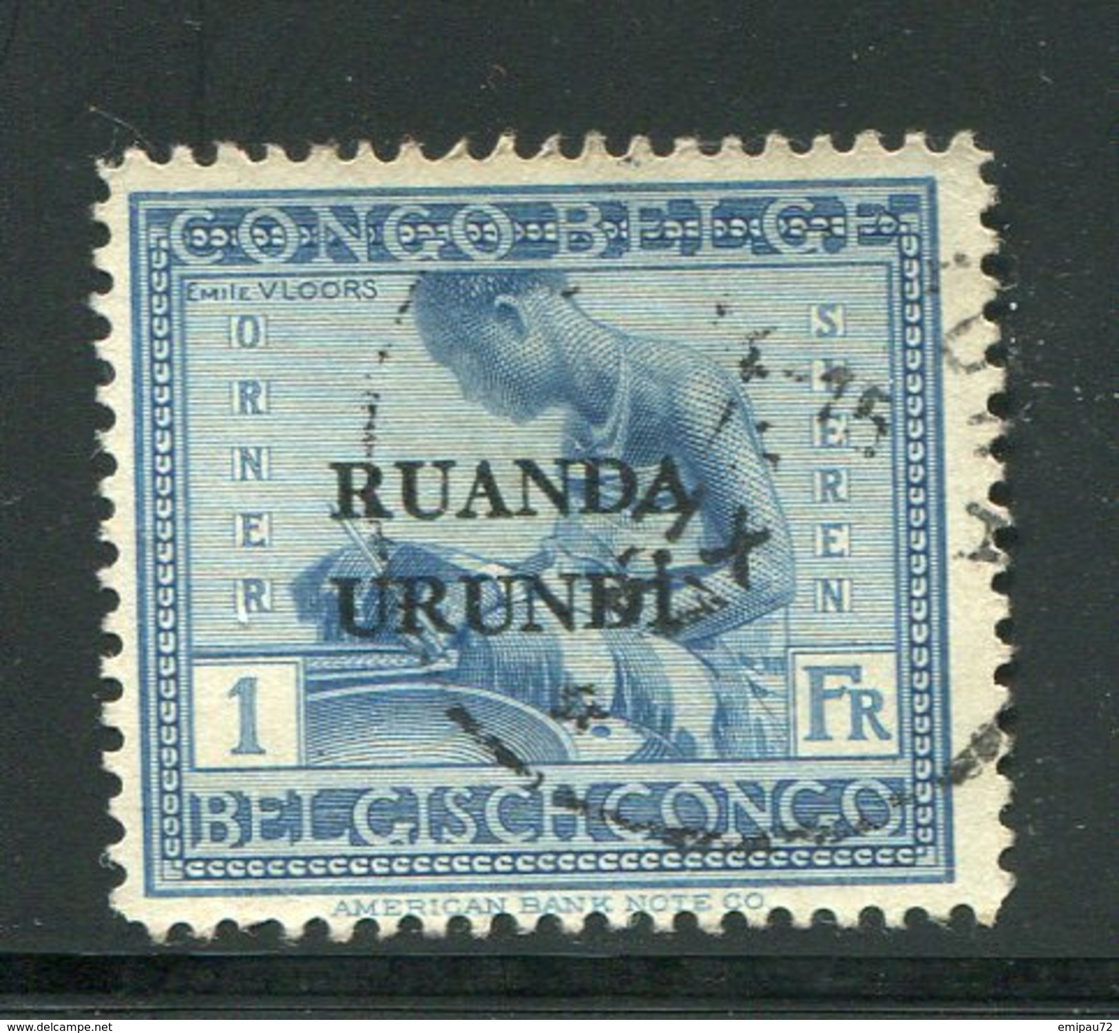 RUANDA-URUNDI- Y&T N°71- Oblitéré - Oblitérés