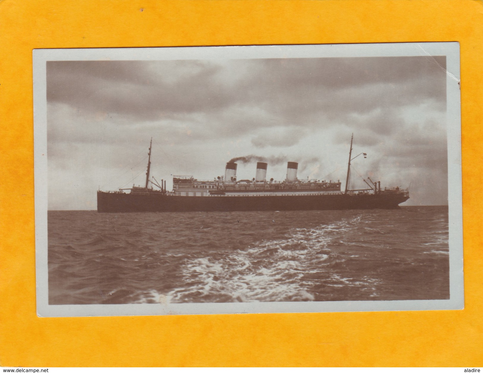 1927 - CP Vers Loose, Allemagne - Ligne Maritime Hamburg Sudamerikanische - Paquebot Cap Polonio - Briefe U. Dokumente