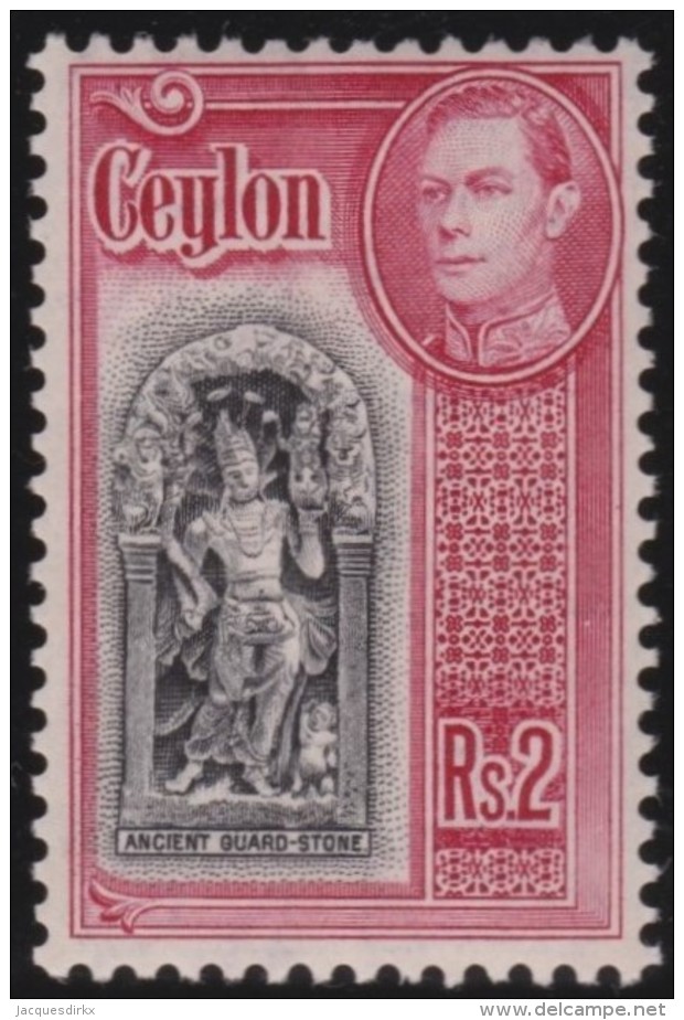 Ceylon   .       SG     .    396          .        *    .     Ongebruikt   .    /    .   Mint-hinged - Ceylon (...-1947)