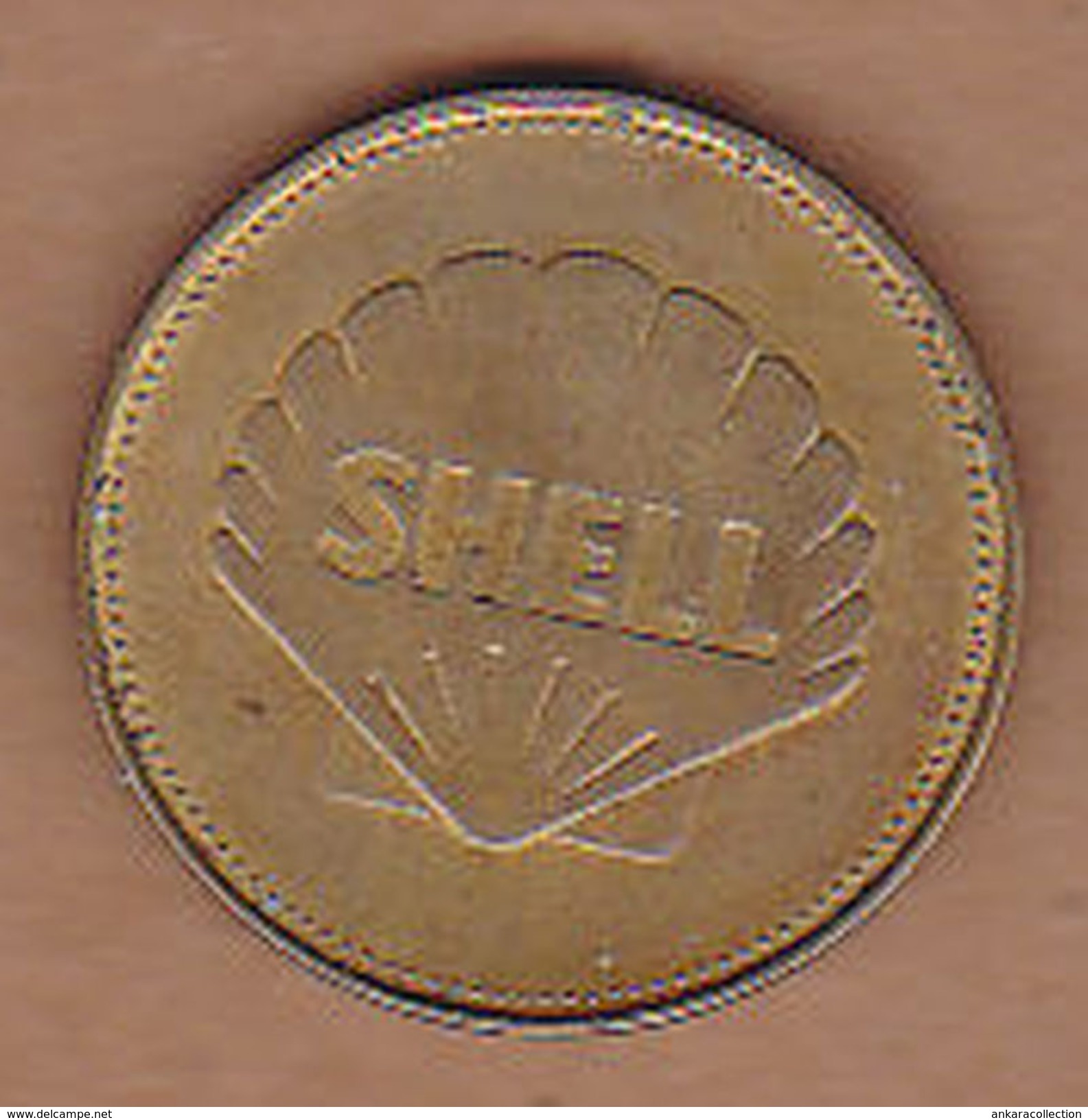 AC -  ARMSTRONG  ALDRIN  AND COLLINS APOLLO 11 1969 SHELL  TOKEN - JETON - Monedas / De Necesidad
