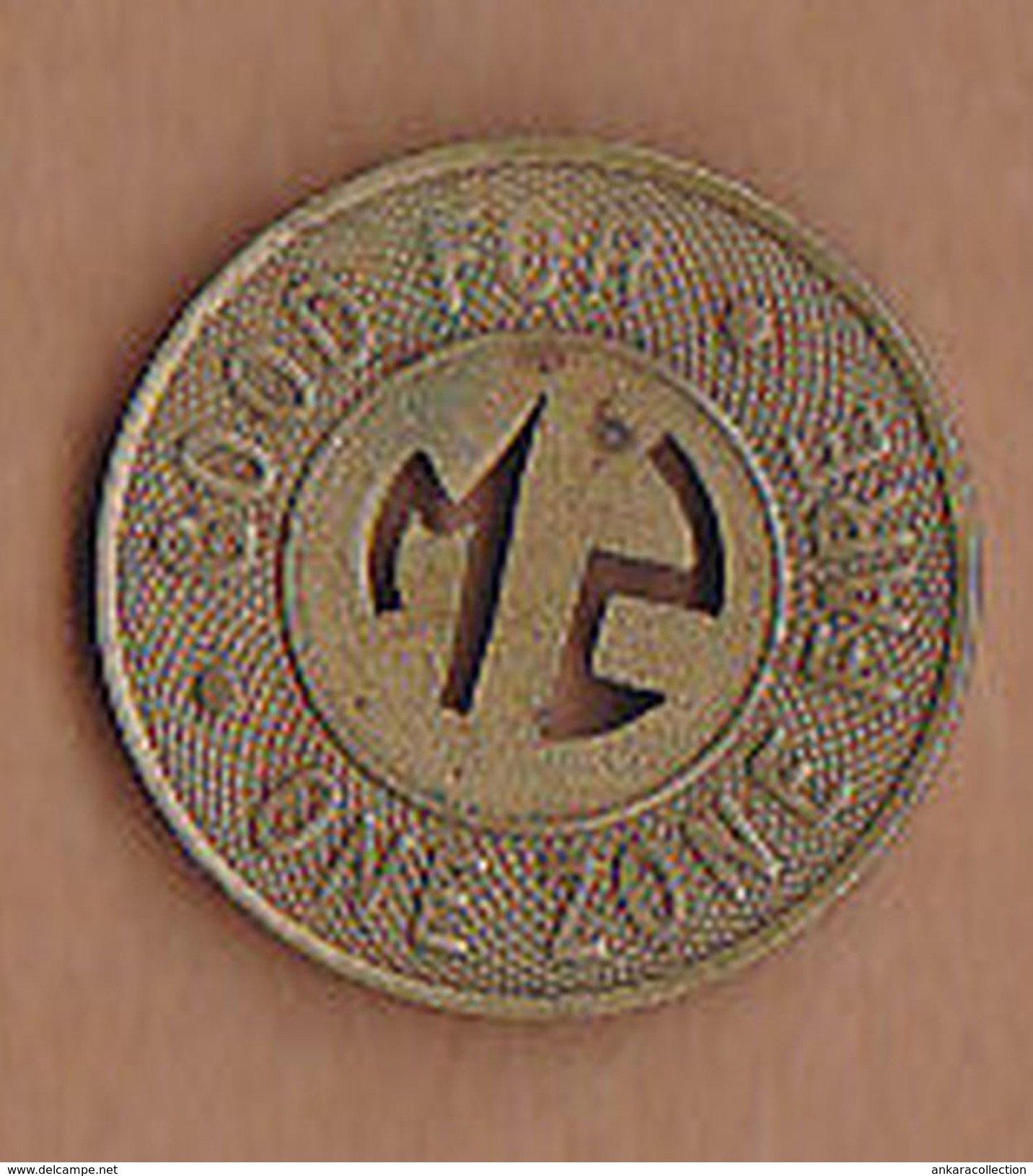 AC -  SANTA MONICA CALIFORNIA MUNICIPAL BUS LINES #1 GOOD FOR ONE ZONE FARE  TOKEN - JETON - Notgeld