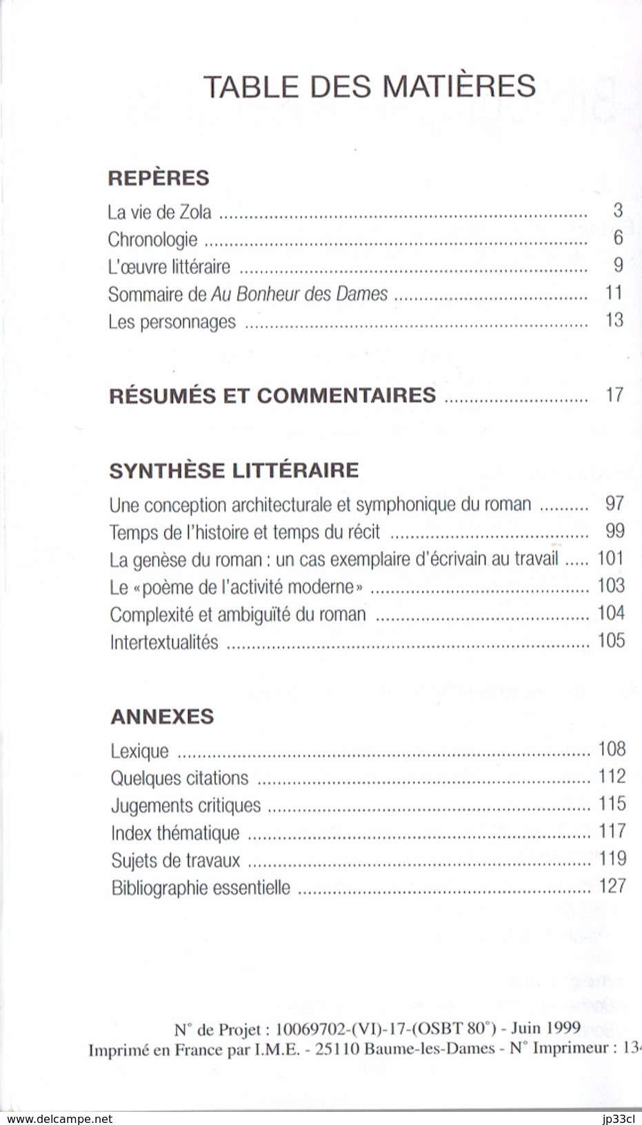 Au Bonheur Des Dames D'Emile Zola (Résumé Analyse Personnages Biographie De L'auteur Jugement Bibliographie Etc.) - 12-18 Ans