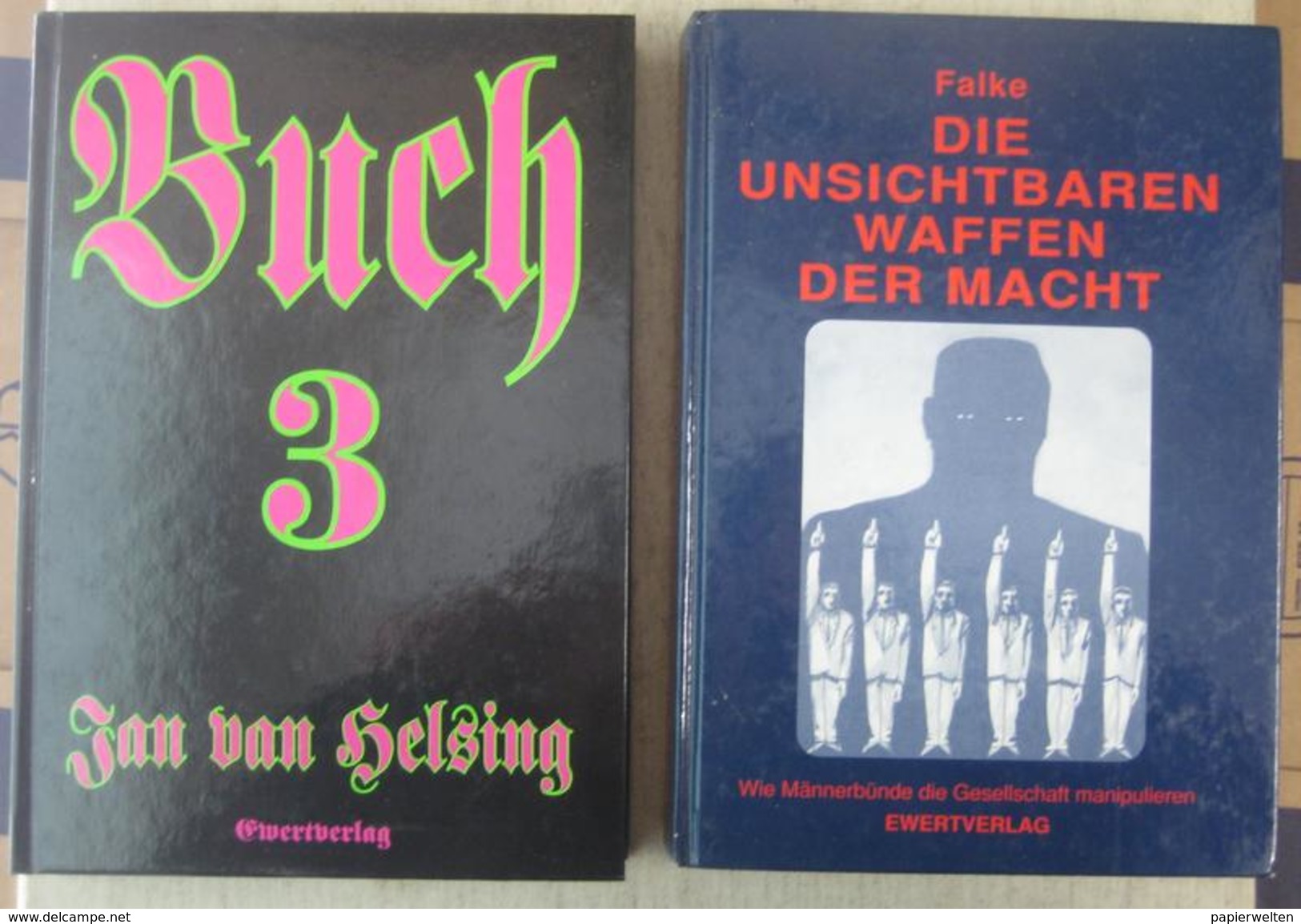 Jan Van Helsing - Buch 3 / Falke - Die Unsichtbaren Waffen Der Macht, Ewert Verlag 1995/6 Verschwörungstheorien - Sonstige & Ohne Zuordnung