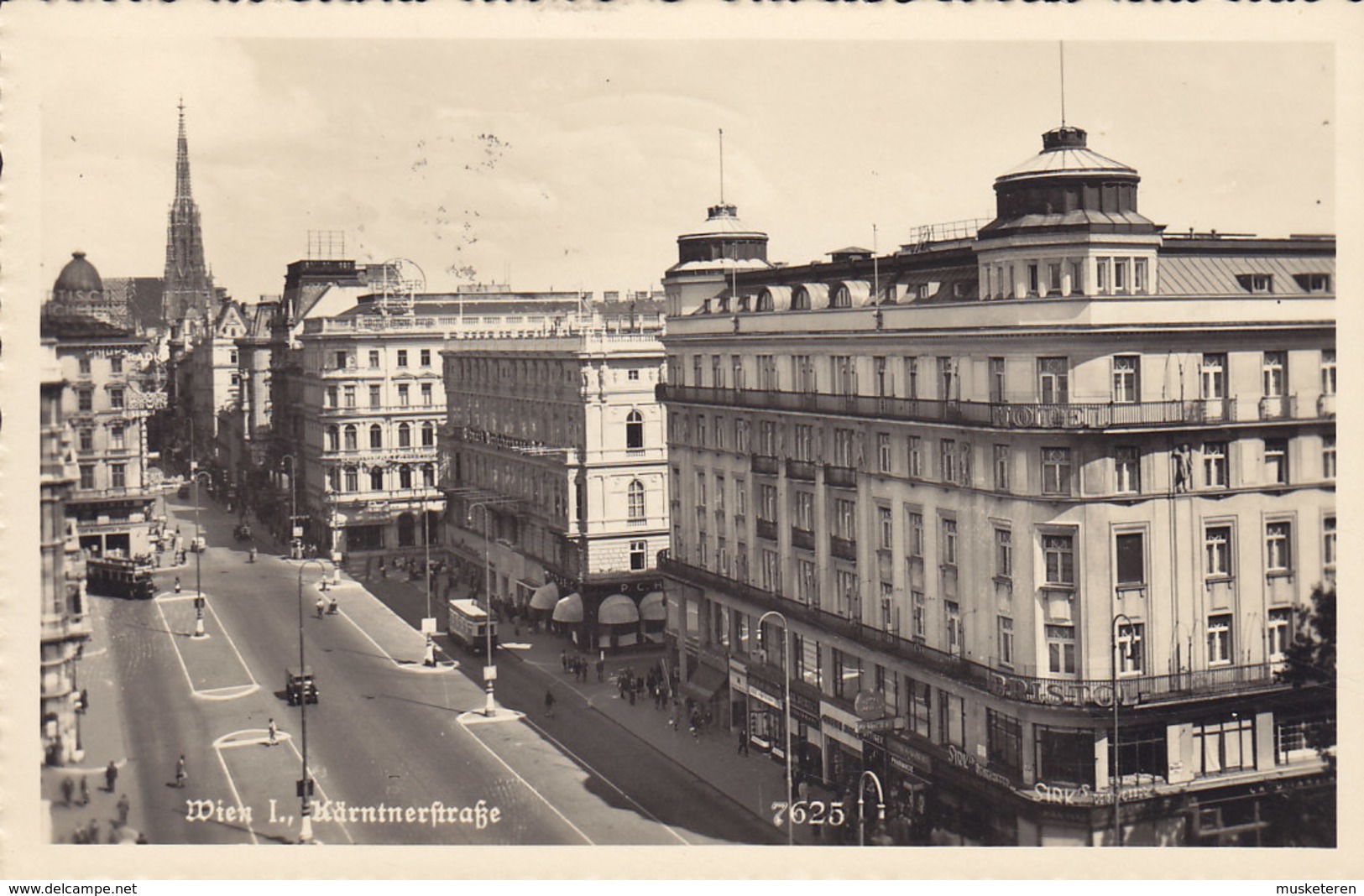 Austria PPC Wien I. Kärntnerstrasse WIEN 1954 Echte Real Photo Véritable (2 Scan) - Ringstrasse