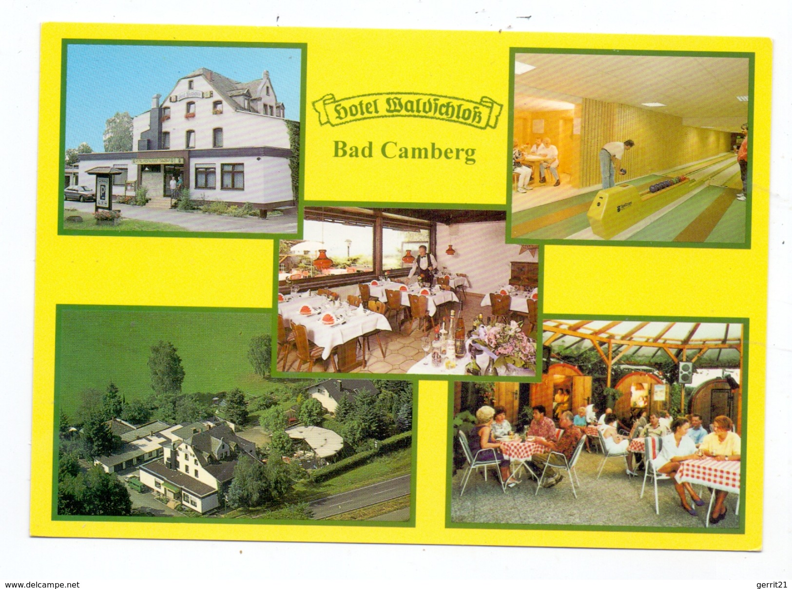 6277 BAD CAMBERG, Hotel Waldschloß, Kegeln / Bowling - Bad Camberg