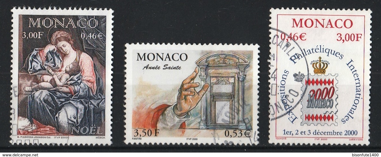 Monaco 1999 : Timbres Yvert & Tellier N° 2226 - 2227 Et 2229. - Usados