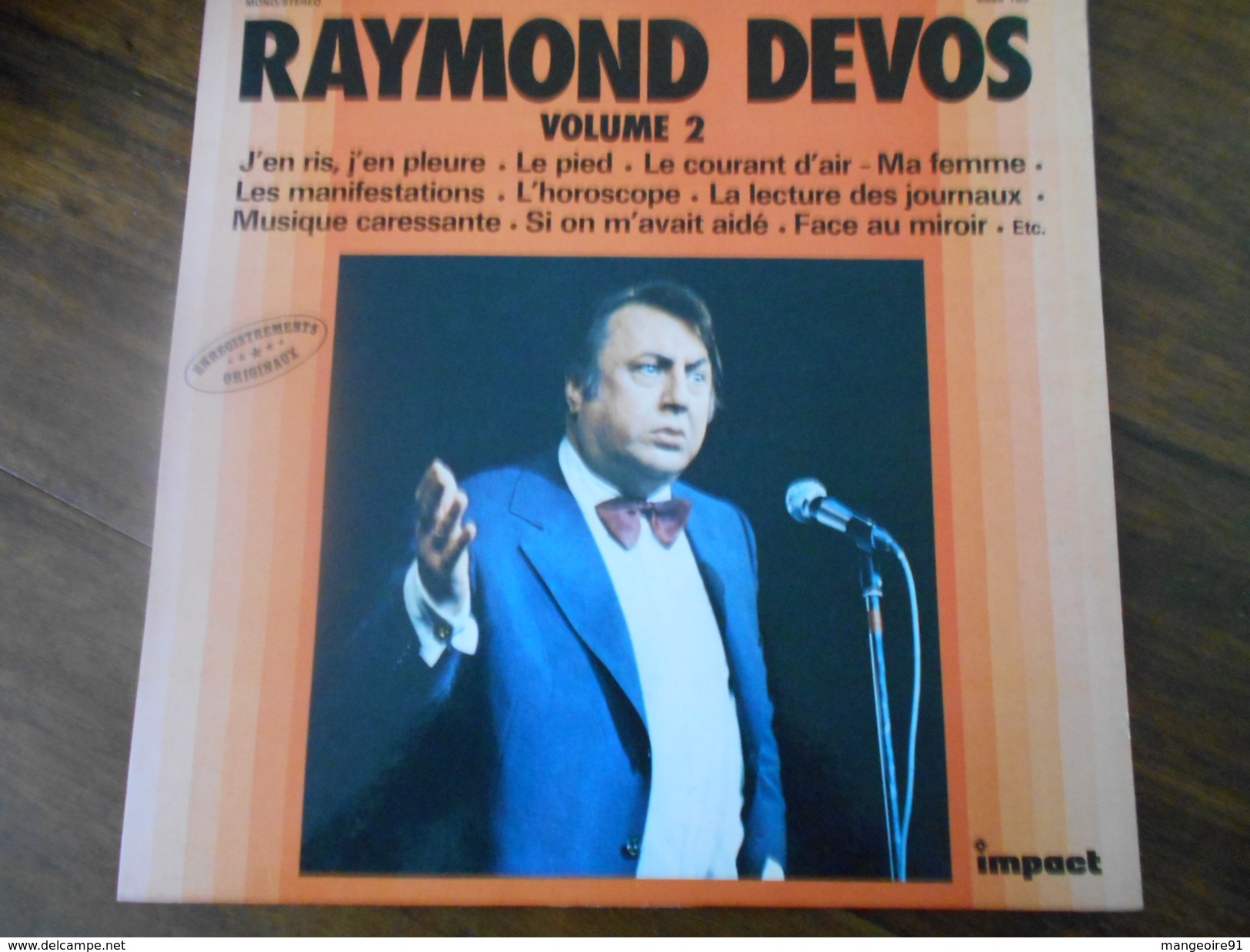 Disque 33 Tours RAYMOND DEVOS - Humor, Cabaret