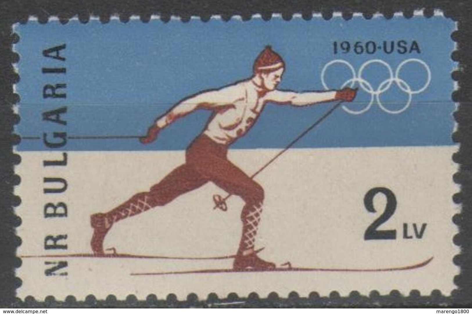 Bulgaria 1960 - Olimpiadi        (g4982) - Invierno 1960: Squaw Valley