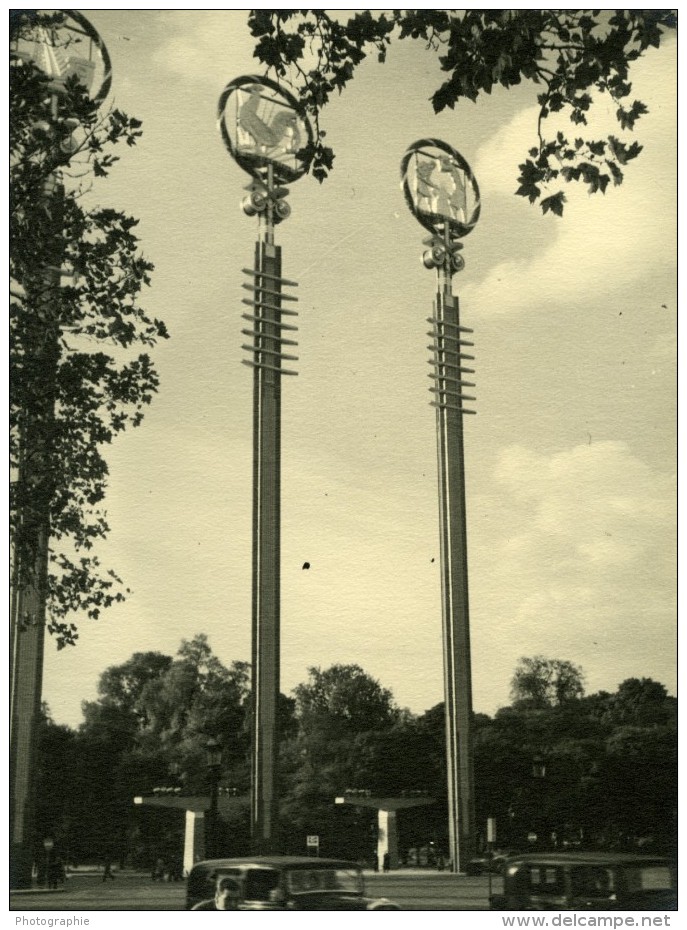 Paris Exposition Universelle De 1937 World Fair Ancienne Photo Sylvain Knecht - Other & Unclassified