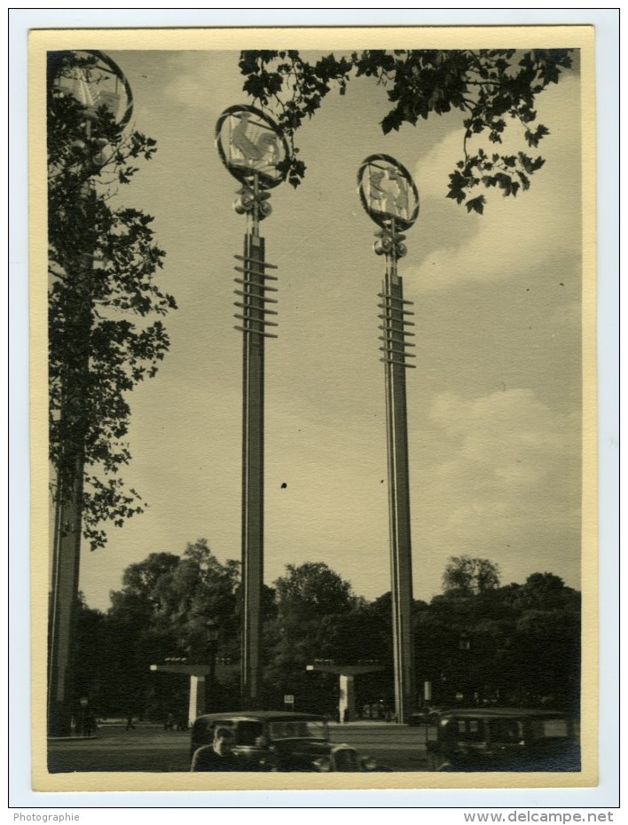 Paris Exposition Universelle De 1937 World Fair Ancienne Photo Sylvain Knecht - Other & Unclassified