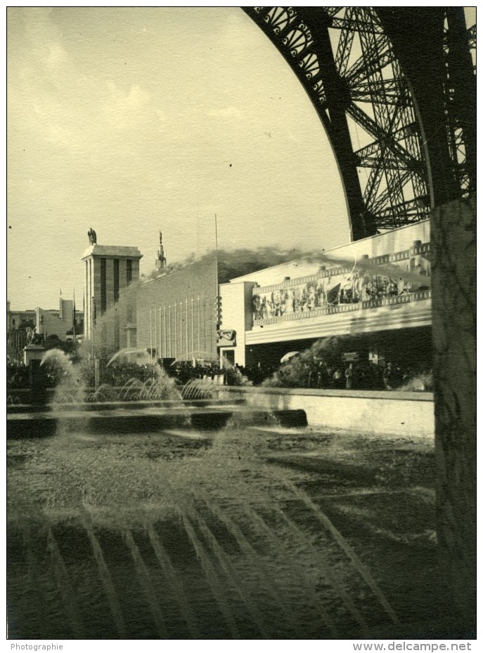 Paris Exposition Universelle De 1937 World Fair Ancienne Photo Sylvain Knecht - Other & Unclassified