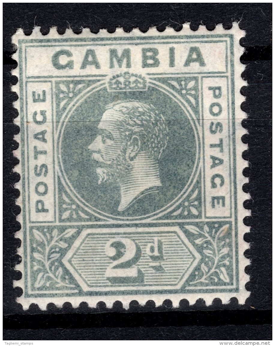 Gambia, 1912, SG 89, Mint Lightly Hinged (Wmk Mult Crown CA) - Gambia (...-1964)