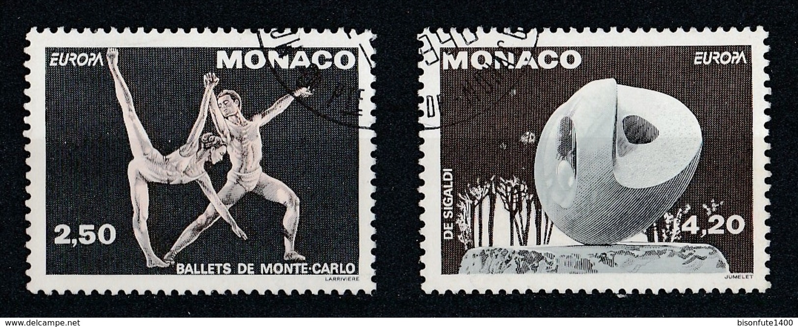 Monaco 1993 : Timbres Yvert & Tellier N° 1875 Et 1876. - Usados