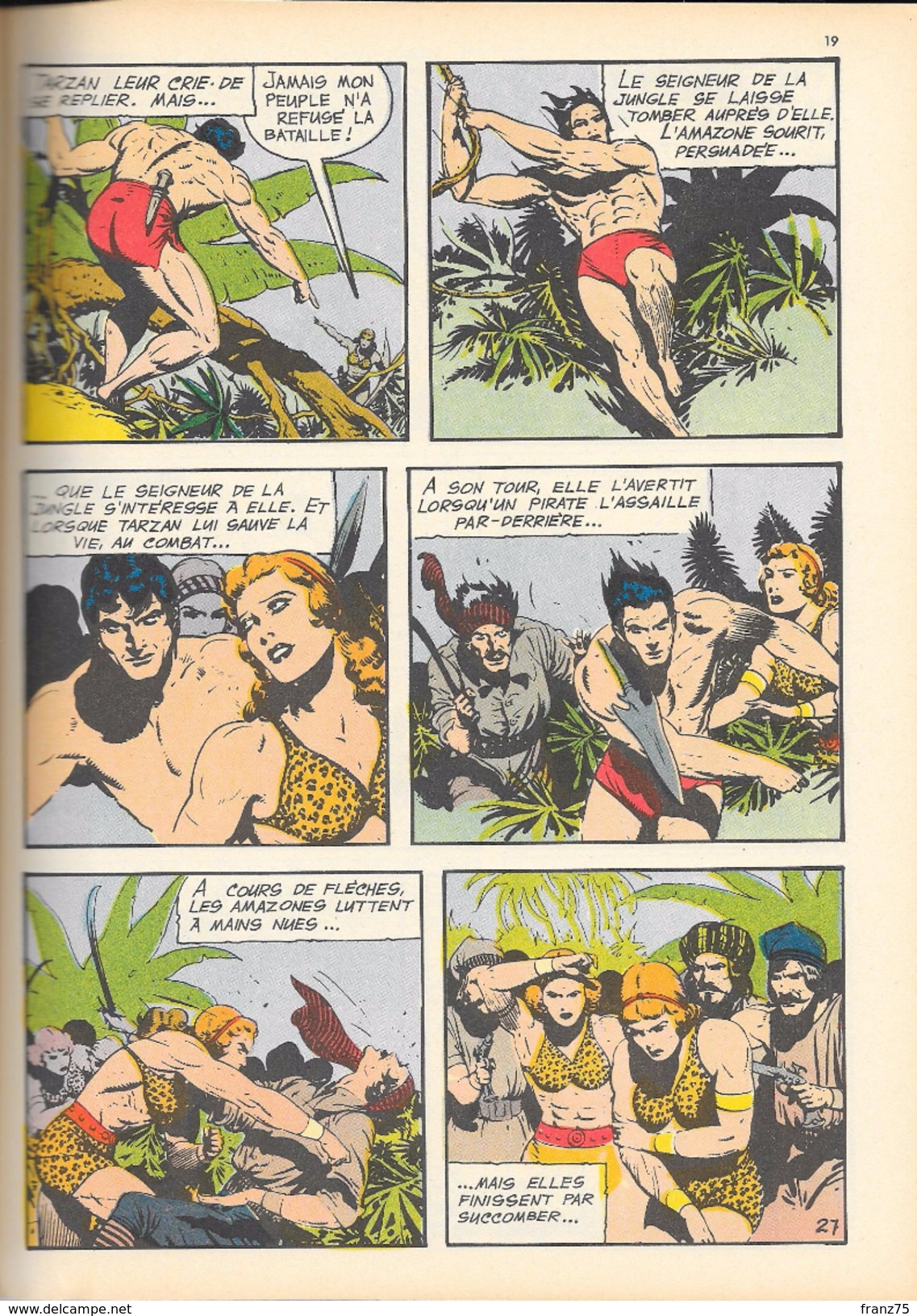 Tarzan Géant N°11/1972-Prisonnier Des Pirates/Les Barbares-Sagedition-TBE - Tarzan