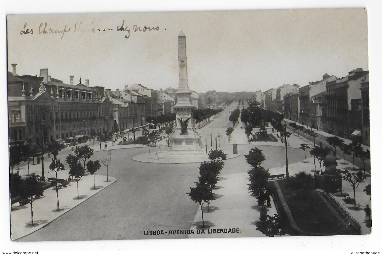 PORTUGAL - 1908 - CARTE De LISBONNE => PARIS - Lettres & Documents