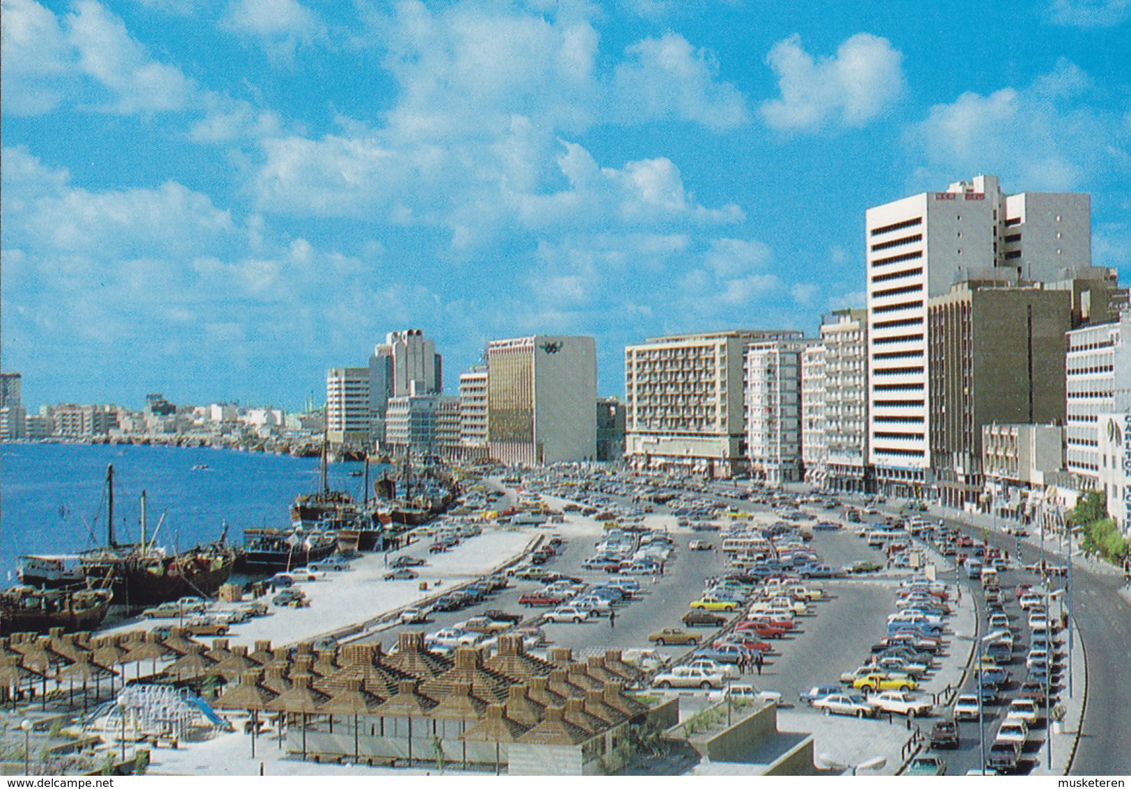 United Arab Emirates PPC View Of The Creek Of Dubai Photo Awni Shiblaq (2 Scan) - Dubai