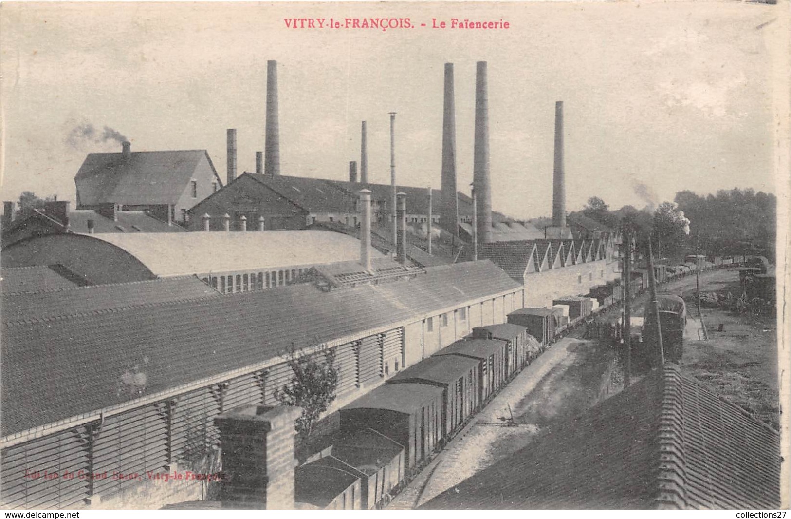51-VITRY-LE-FRANCOIS- LA FAÏENCERIE - Vitry-le-François