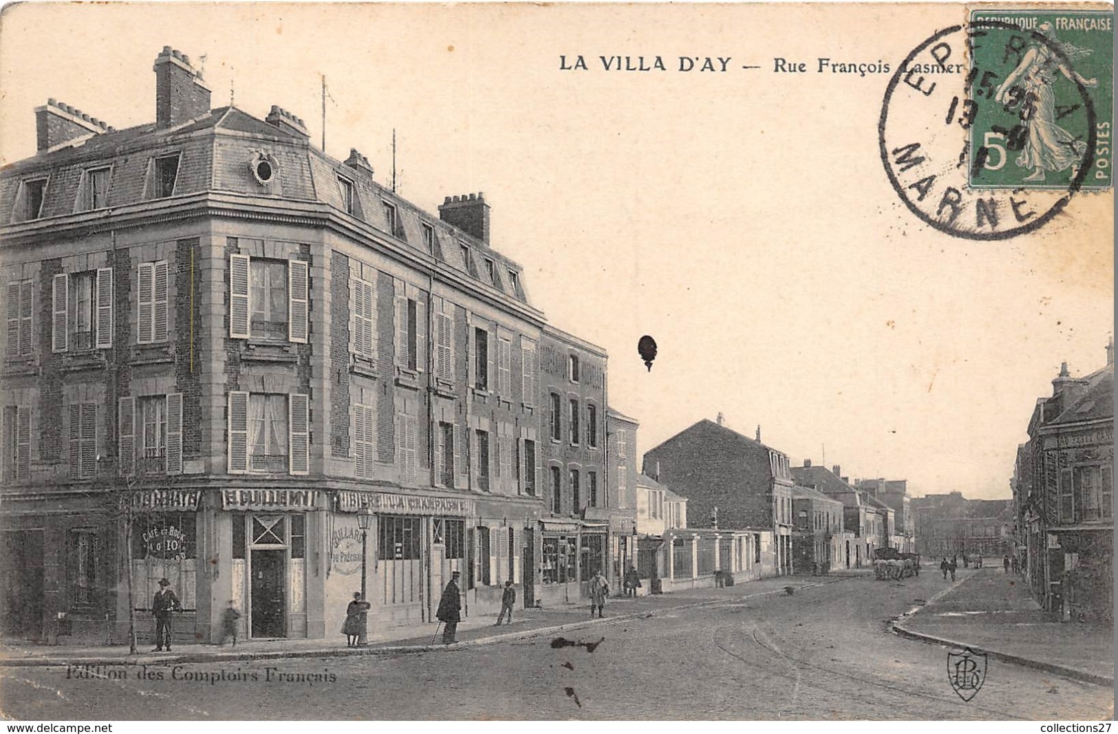 51-AY- LA VILLA D'AY- RUE FRANCOIS LASNIER - Ay En Champagne