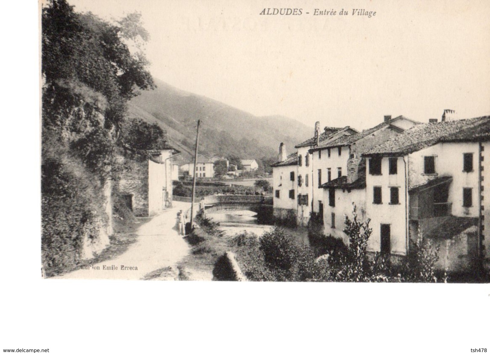 64-----ALDUDES---entrée Du Village---voir 2 Scans - Aldudes