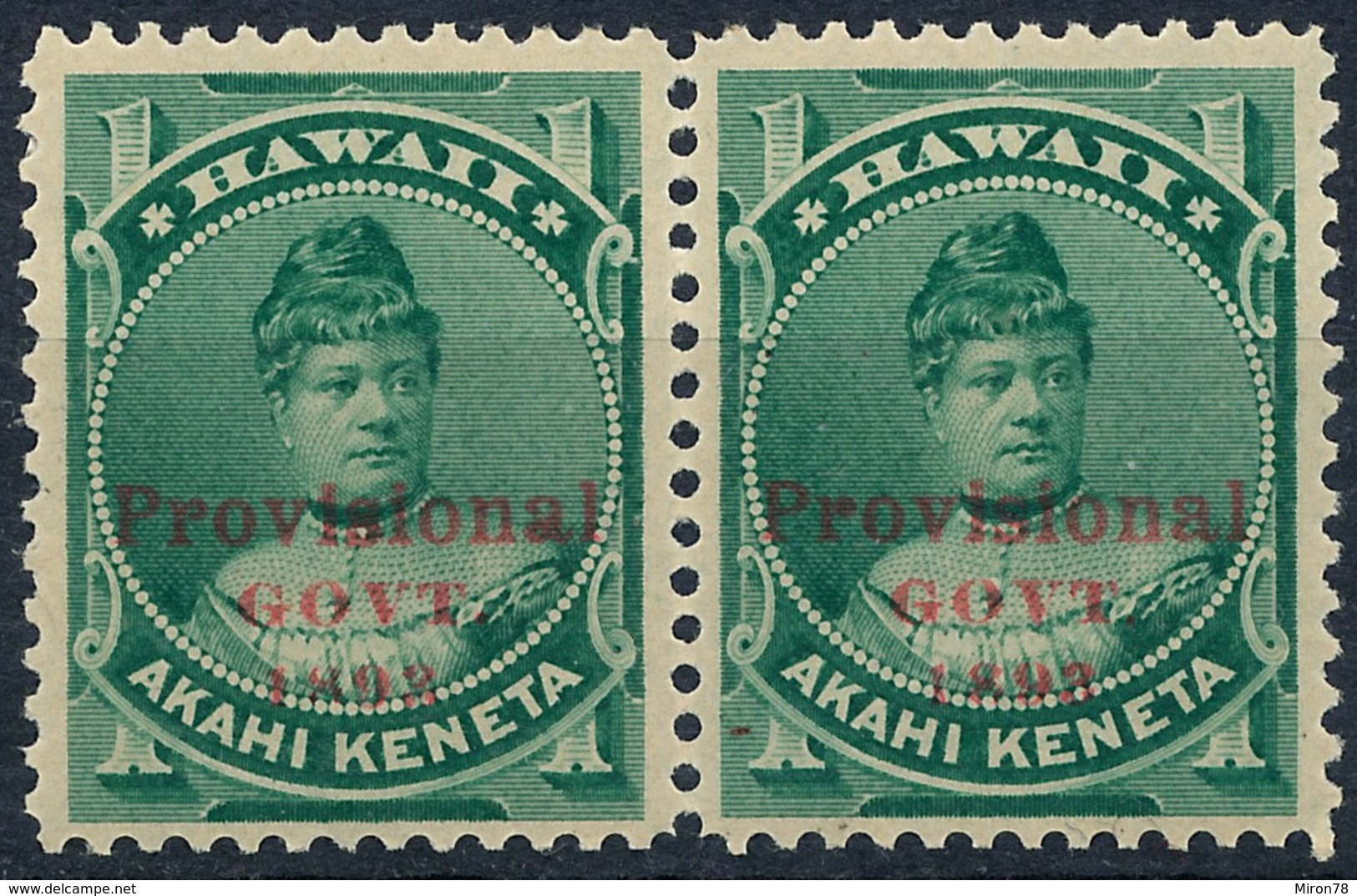 Stamp Hawaii 1893  Mint  Lot#23 - Hawaii