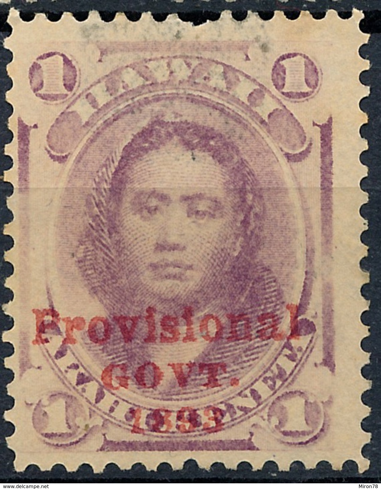 Stamp Hawaii 1893  Mint  Lot#11 - Hawaï