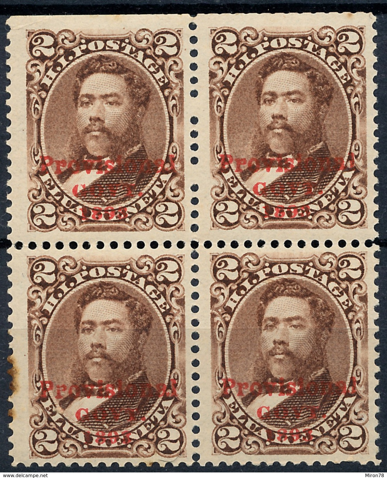 Stamp Hawaii 1893  Mint  Lot#13 - Hawaï