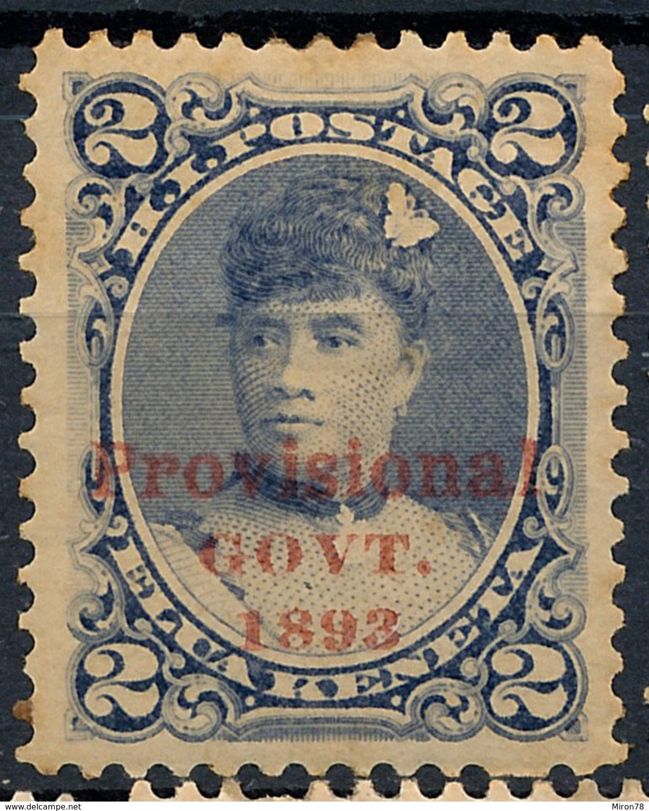 Stamp Hawaii 1893  Mint  Lot#17 - Hawaï