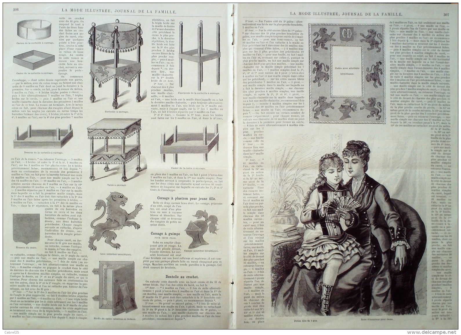 LA MODE ILLUSTREE-1885-39-sans PATRONS-VOIR MODELES DETAILLES - Literature