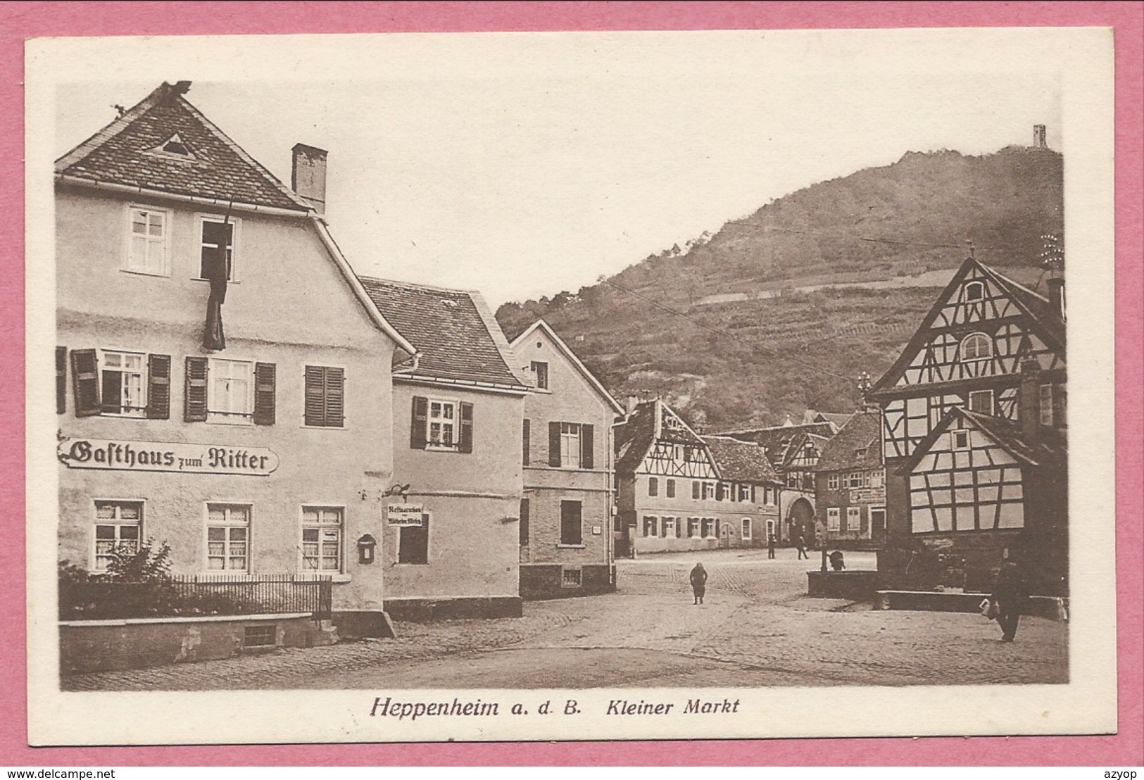 Allemagne - HEPPENHEIM An Der BERGSTRASSE - Kleiner Markt - Heppenheim